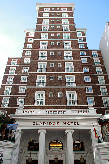 hotel claridge buenos aires teléfono